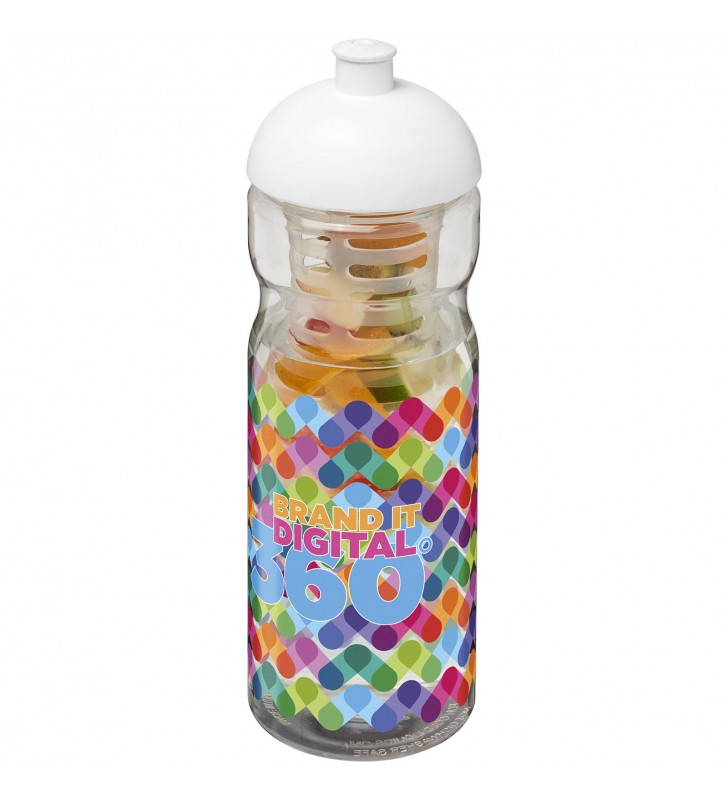 H2O Base® 650 ml dome lid sport bottle & infuser