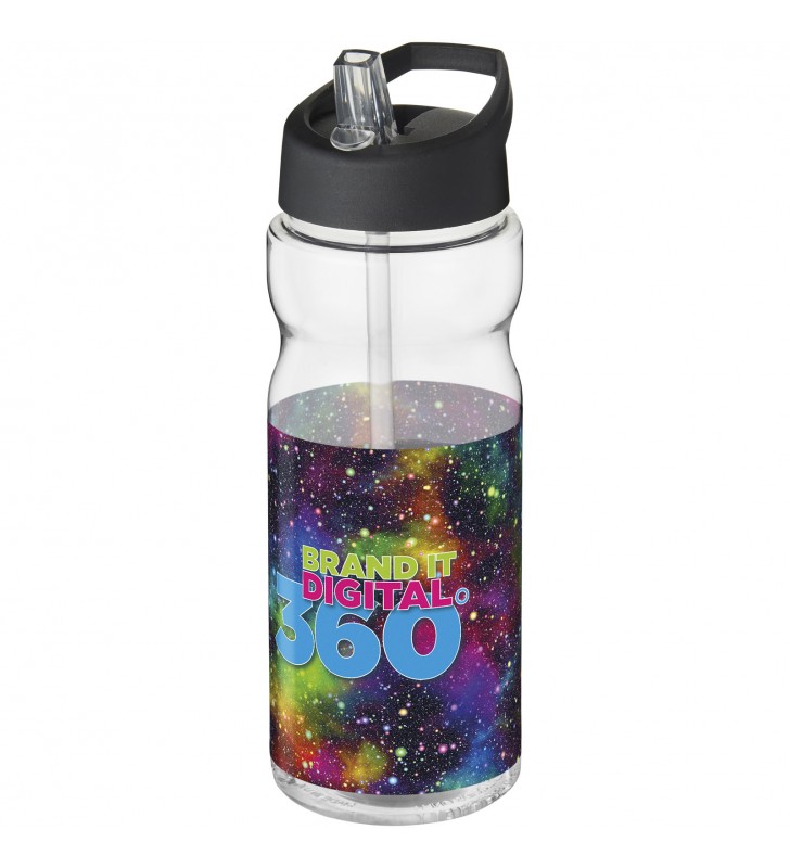 Borraccia sportiva H2O Active Base da 650 ml con coperchio con beccuccio