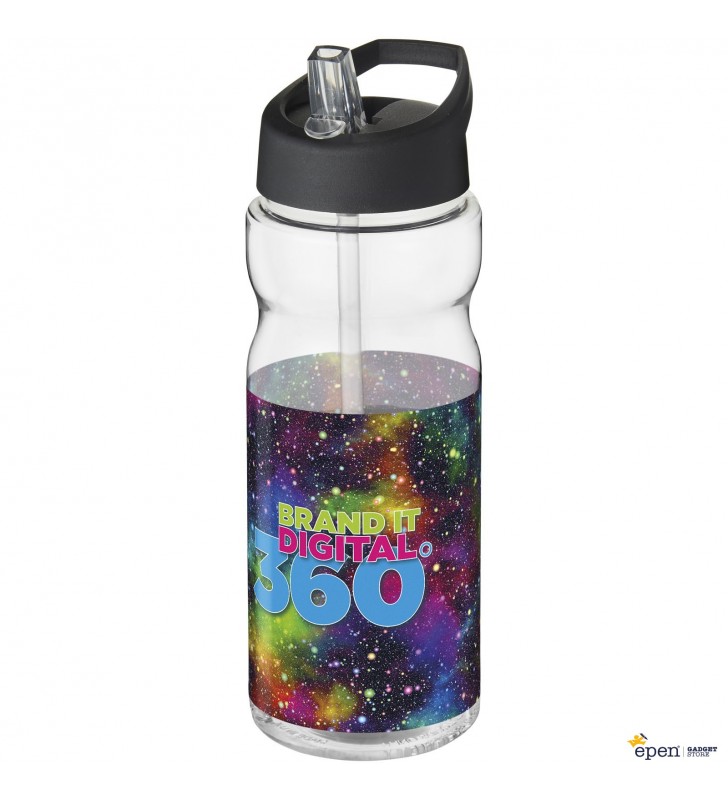 Borraccia sportiva H2O Active Base da 650 ml con coperchio con