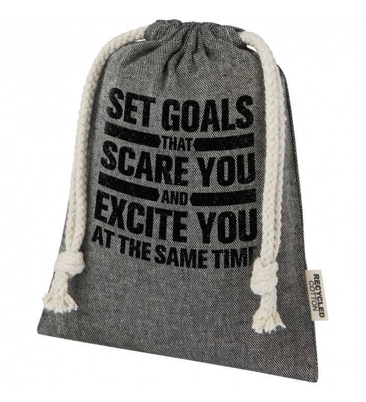 Pheebs 150 g/m GRS recycled cotton gift bag small 05L