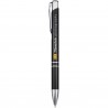 Stylo bille retractable en aluminium Moneta
