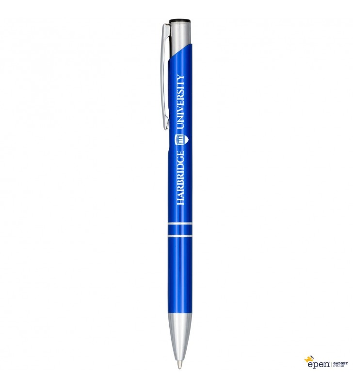 Moneta anodized aluminium click ballpoint pen