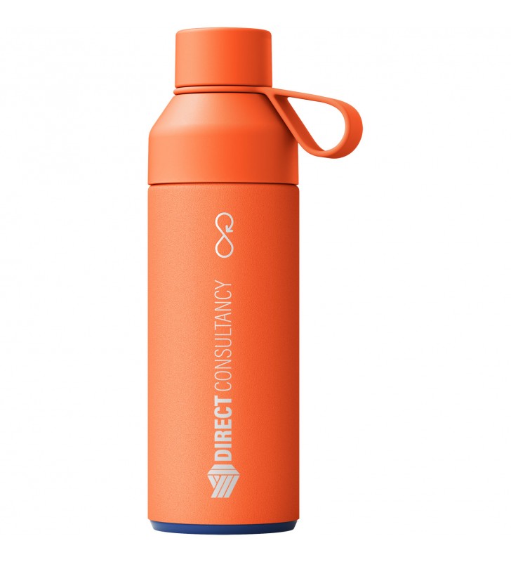 Botella de agua con aislamiento al vacio de 500 ml Ocean Bottle