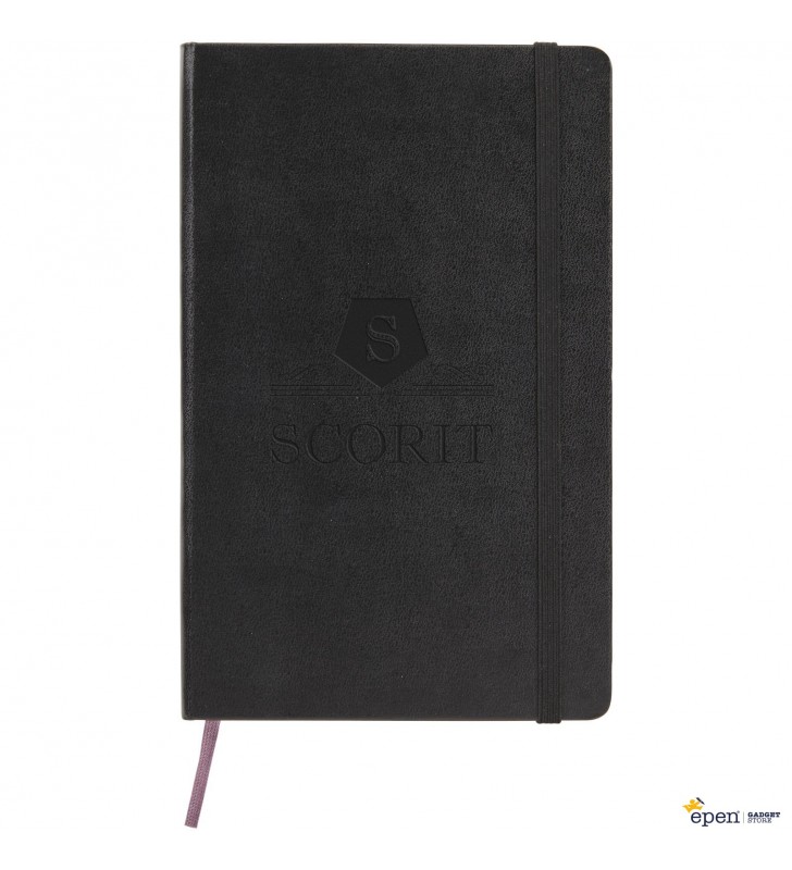 Blocco note con copertina rigida - a righe...