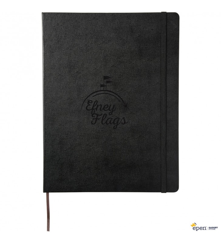 Blocco note con copertina rigida - a righe...