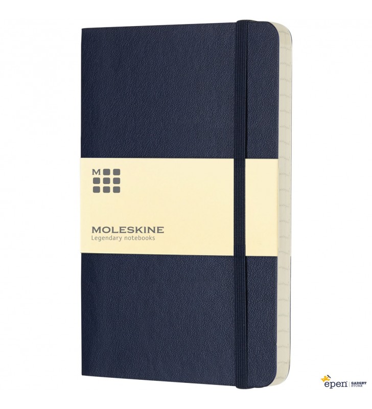 Blocco note con copertina morbida - a righe...