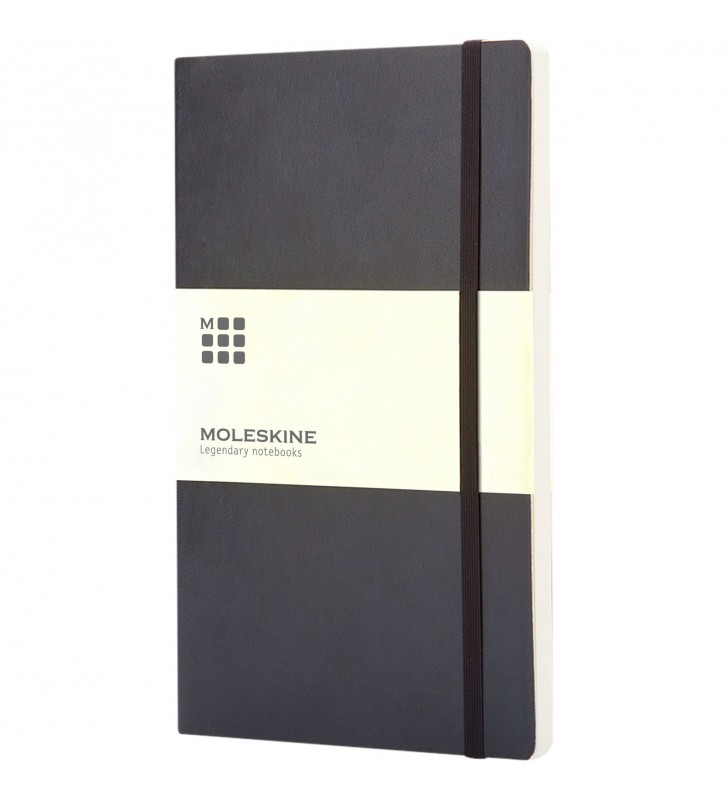 Blocco note con copertina morbida - pagine bianche Moleskine Classic L