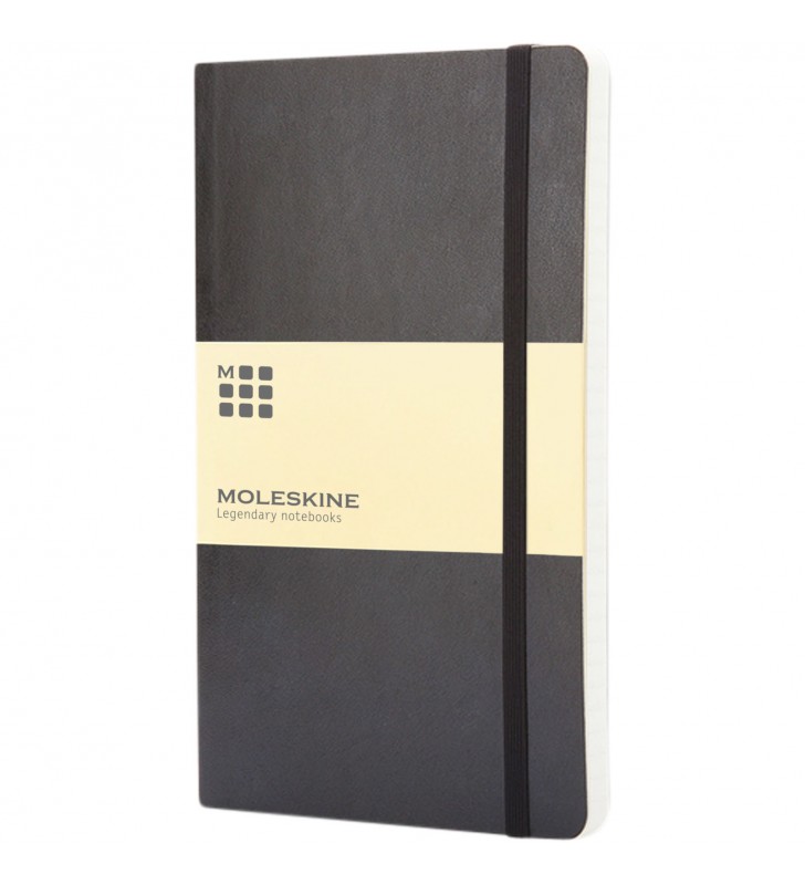 Blocco note con copertina morbida - a quadretti Moleskine Classic L