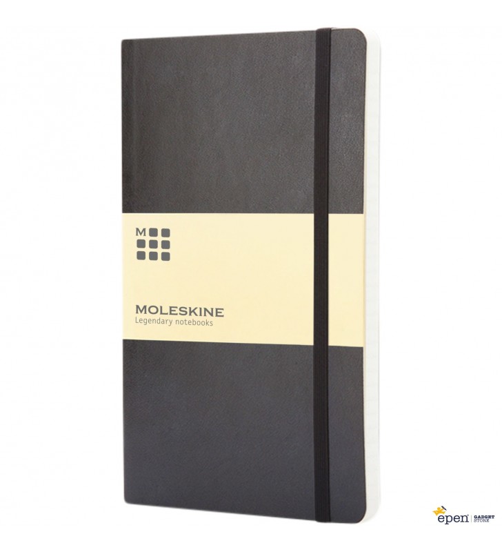 Blocco note con copertina morbida - a quadretti...