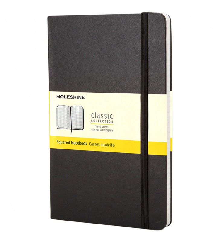 Blocco note con copertina rigida - a quadretti Moleskine Classic PK