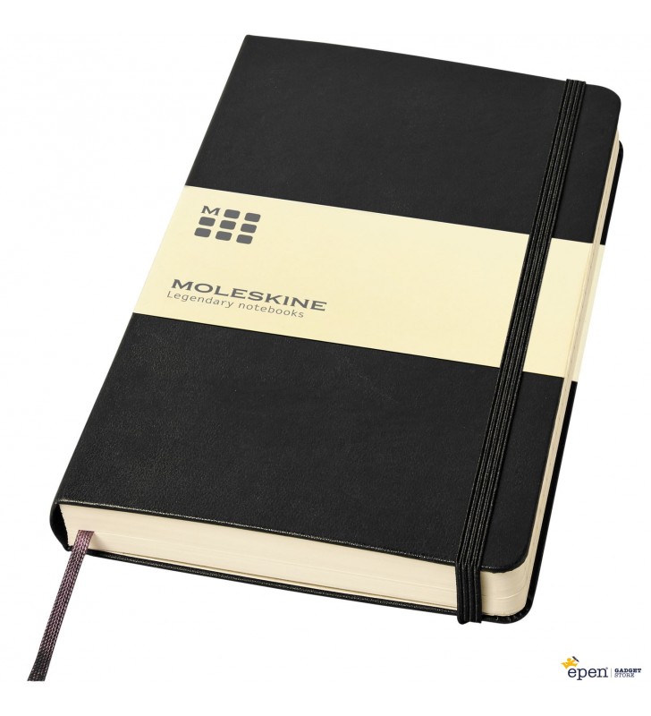 Blocco note con copertina rigida - a righe...