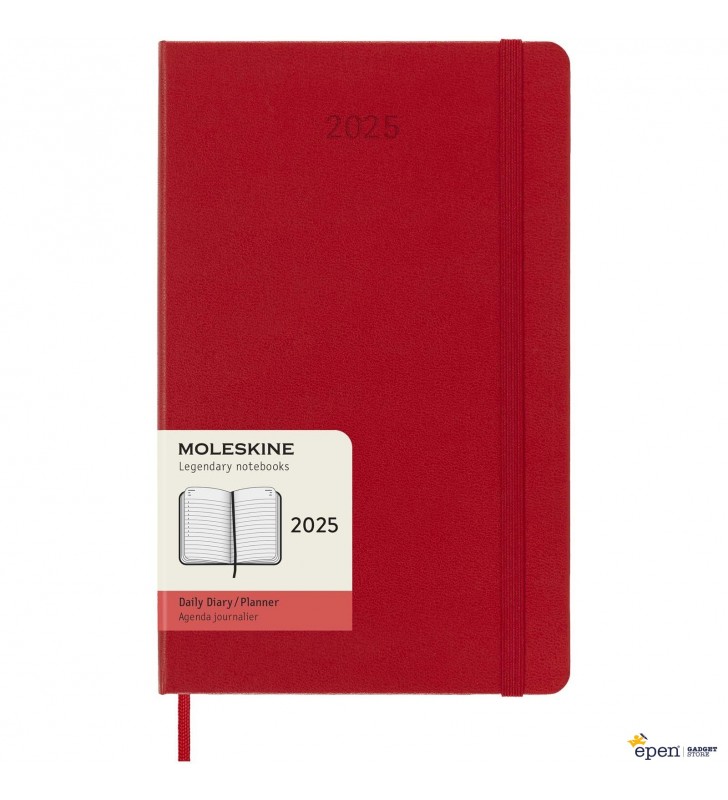 Moleskine hard cover 12 month L daily planner
