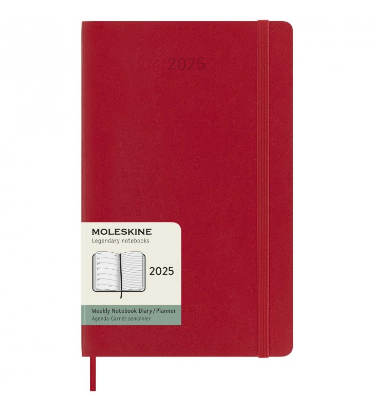 Moleskine soft cover 12 month weekly L planner