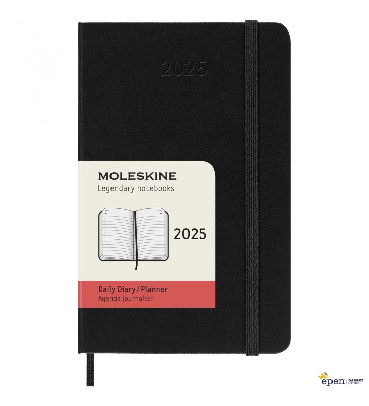 Moleskine hard cover 12 month PK daily planner