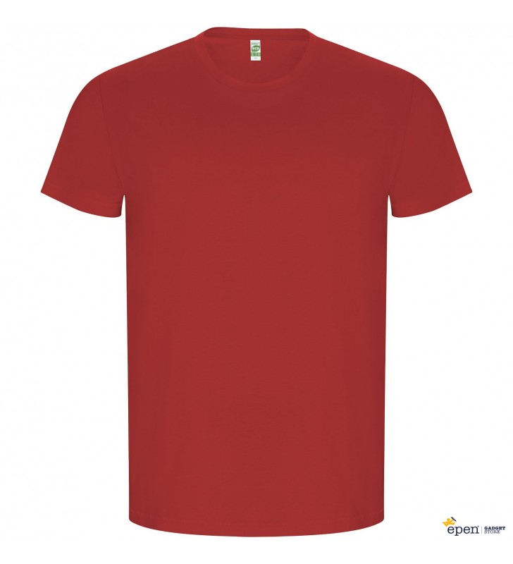 Golden short sleeve mens t-shirt