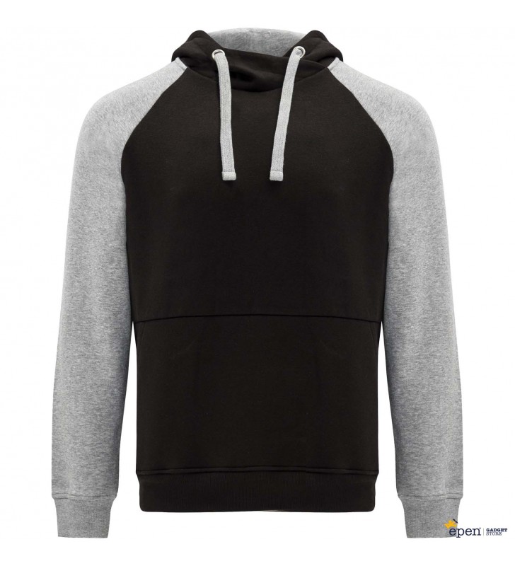 Sudadera con capucha bicolor unisex Badet