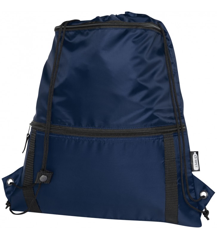 Adventure recycled insulated drawstring bag 9L