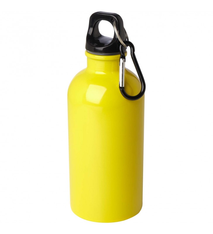 Oregon 400 ml RCS certified single wall stainless steel water bottle with carabiner