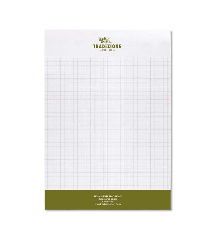 A4 notepad