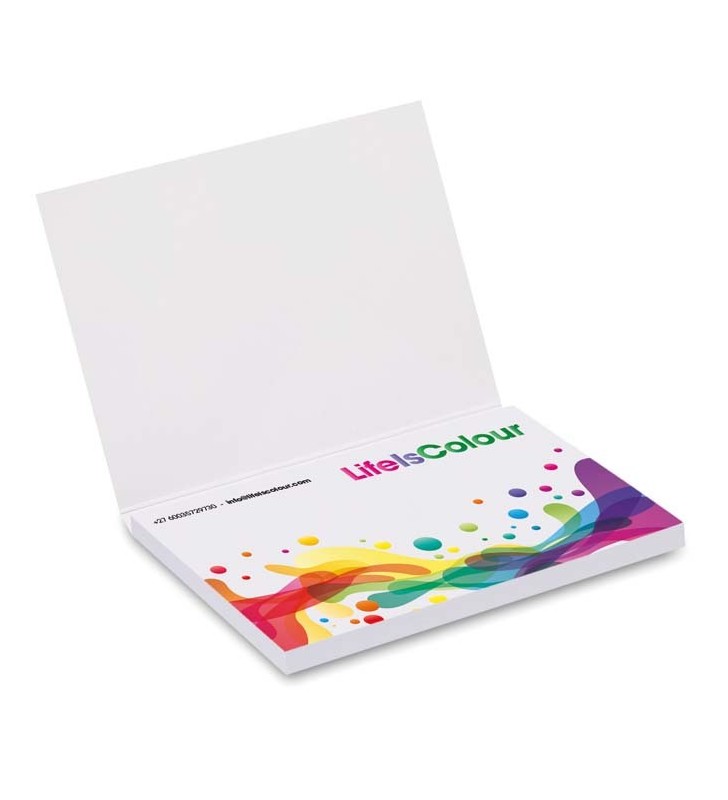 Post it 100 mm x 72 mm con tapa