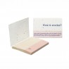 Post it 100 mm x 72 mm con copertina in carta...