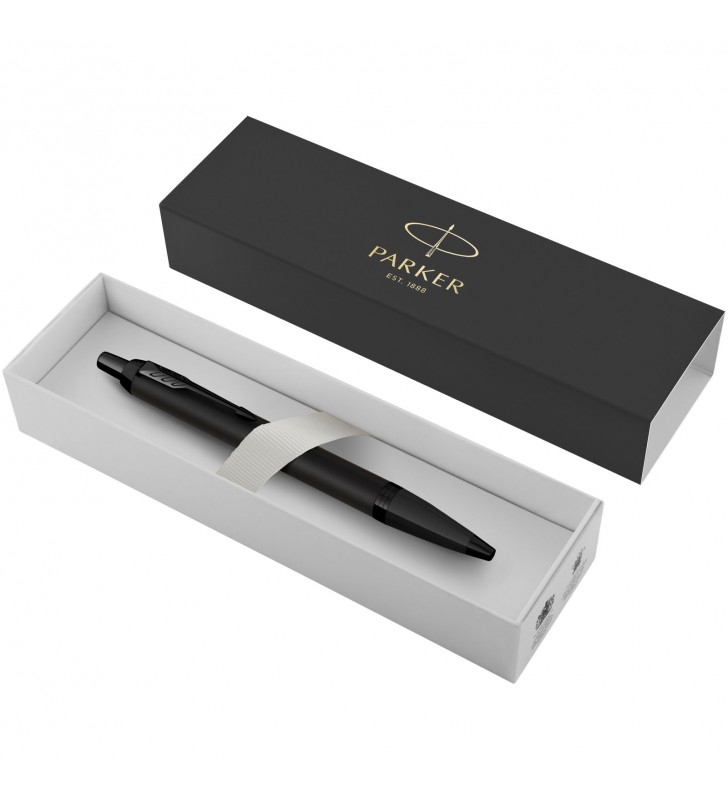 Parker IM achromatic ballpoint pen (blue ink)