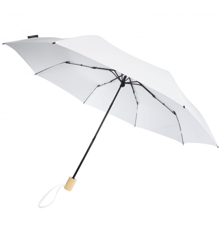 Birgit 21 foldable windproof recycled PET umbrella