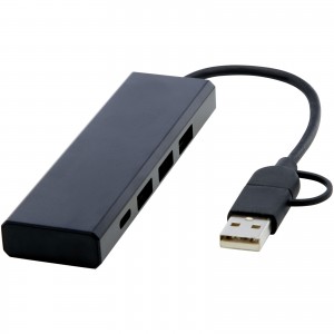 Hub USB 20 de aluminio...
