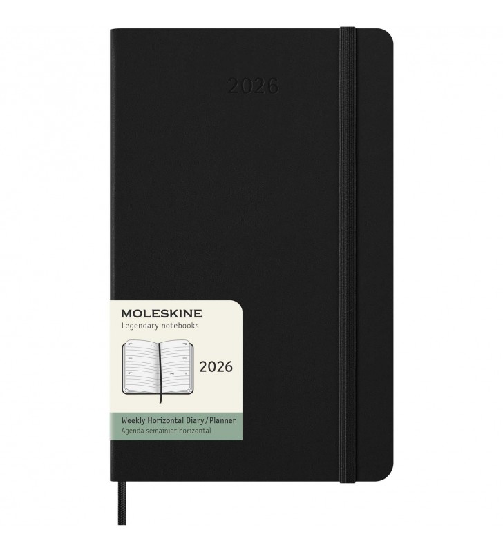 Moleskine horizontal hard cover 12 month L...