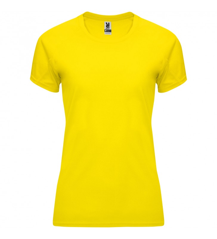 Camiseta deportiva de manga corta para mujer...