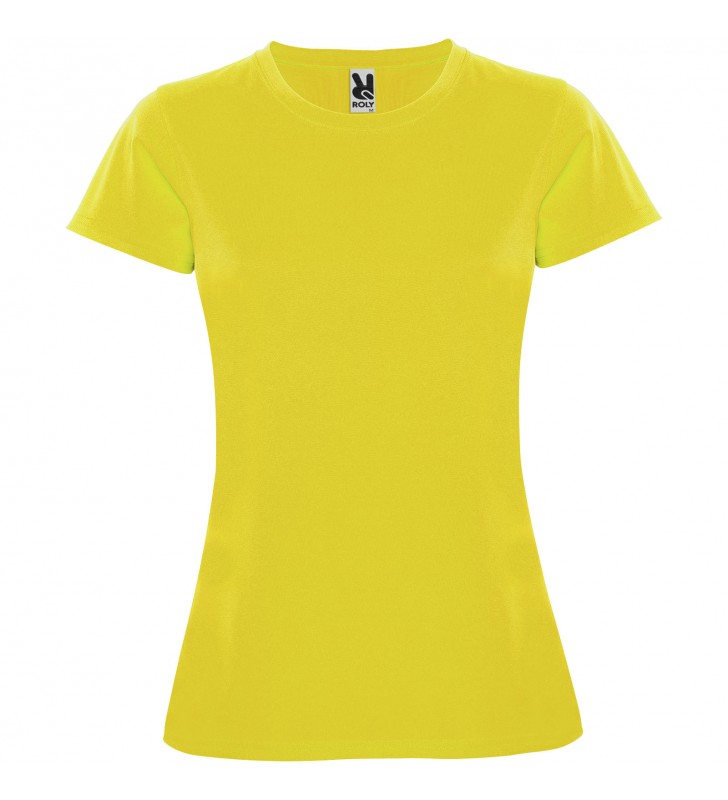 T-shirt sportiva a maniche corte da donna...
