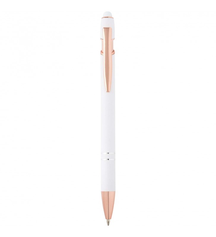 Penna a sfera con finitura oro rosa Nanna (inchiostro blu)