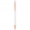 Stylo bille Nanna avec finition or rose (encre...