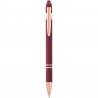 Stylo bille Nanna avec finition or rose (encre...