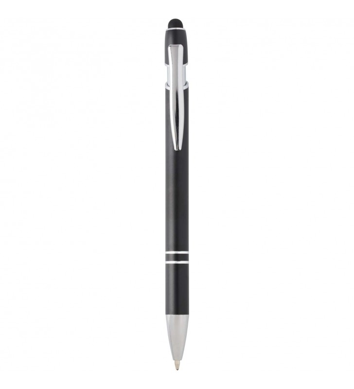 Stylo bille Kish avec finition argentée (encre bleue)