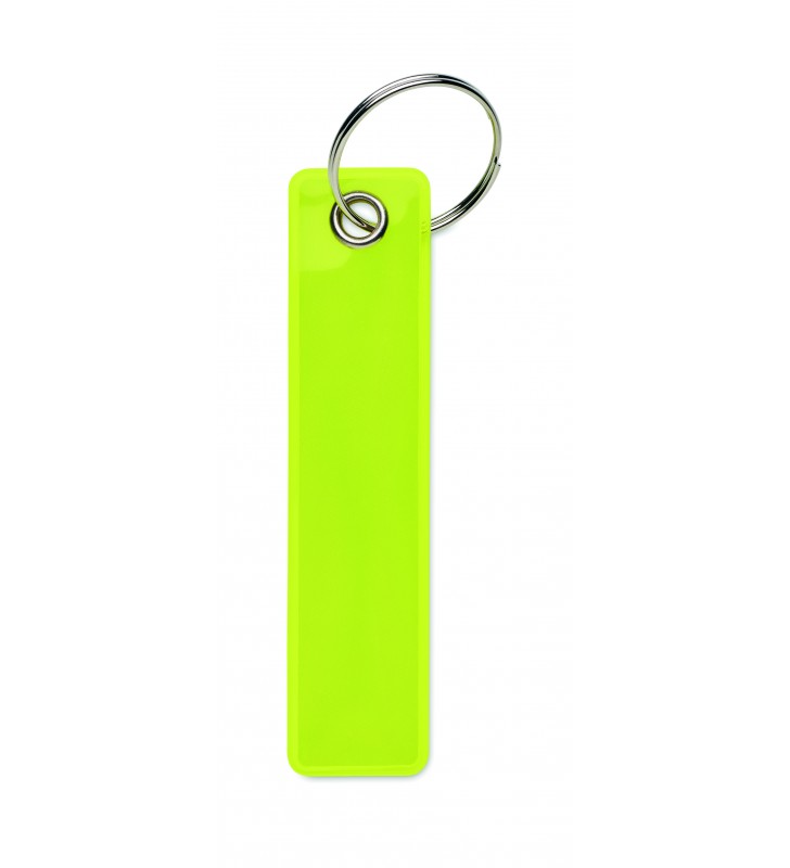 Reflective key ring in PVC