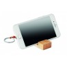 Key ring and phone holder