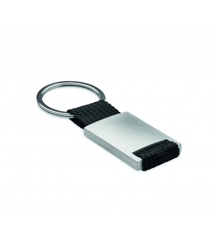 Metal rectangular key ring