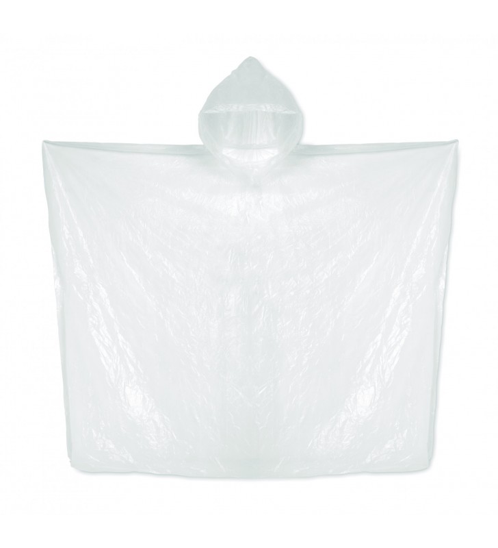 Biodegradable poncho and bag