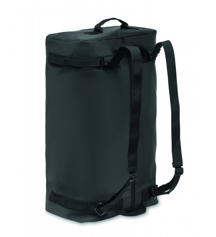 Travel tarpaulin duffle bag