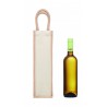 Jute wine bag for one bottle