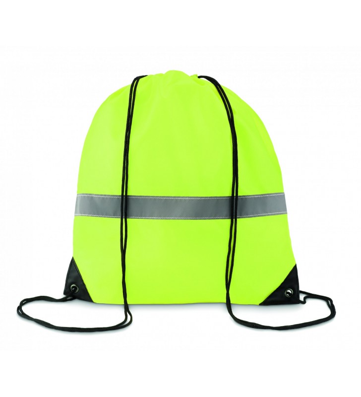 Drawstring reflective stripe