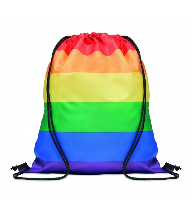 Bolsa cuerdas rainbow de RPET