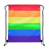Bolsa cuerdas rainbow de RPET