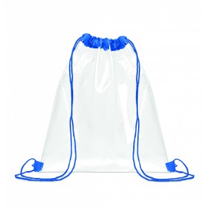 Sac à cordon transparent