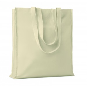 Shopper in cotone c/soffietto