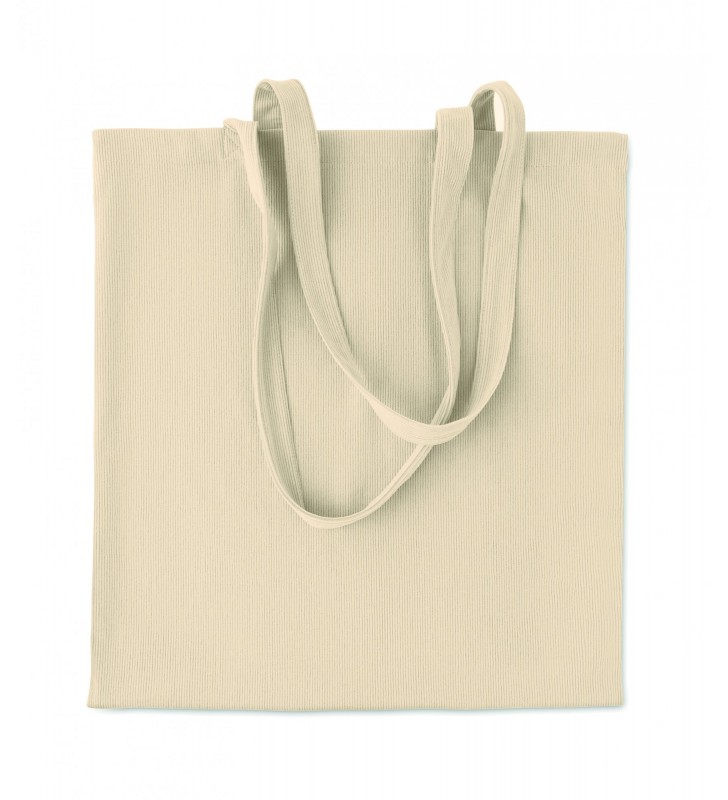 Corduroy shopping bag