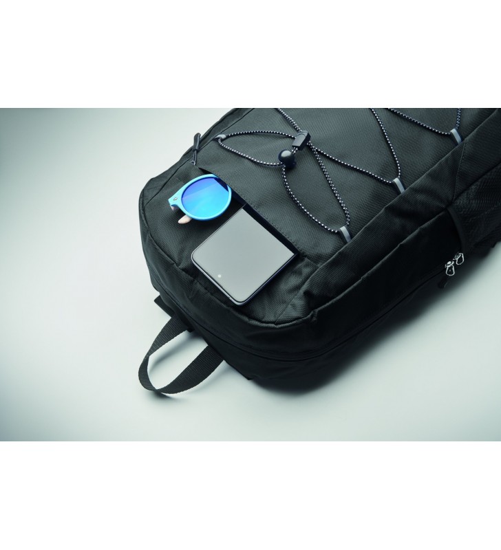 600D RPET polyester backpack