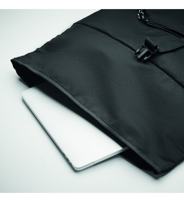 600D RPET rolltop backpack