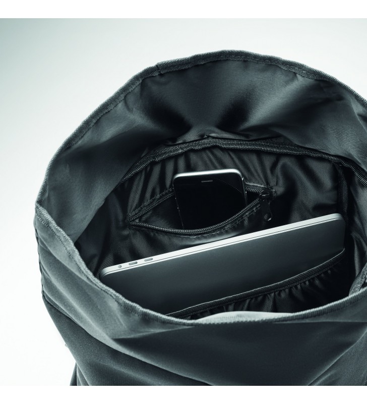 Mochila roll top RPET 600D